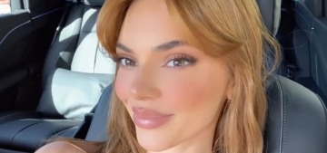 Kendall Jenner looks like she got more lip fillers (update: filter)
