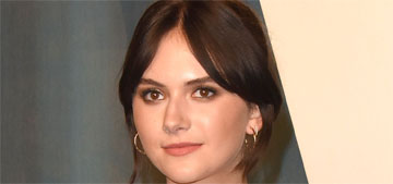 Emilia Jones in Louis Vuitton at the VF Oscar party: very cute?
