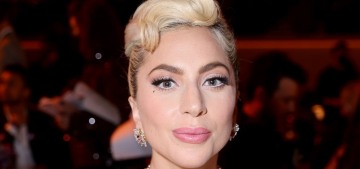 Lady Gaga in Armani at the 2022 Grammys: elegant elder stateswoman?