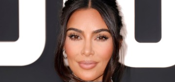 Kim Kardashian & Pete Davidson didn’t walk ‘The Kardashians’ premiere carpet