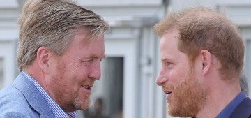 King Willem-Alexander & Prince Harry greeted each other warmly at Invictus
