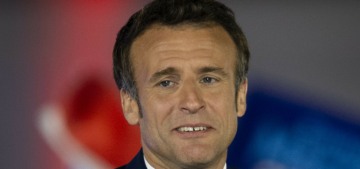 French President Emmanuel Macron easily wins re-election with 58% of the vote