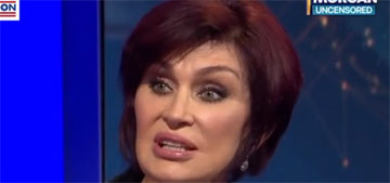Sharon Osbourne’s fifth facelift was botched and painful, what a shame