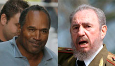 O.J. Simpson pleads with Fidel Castro to let him move to Cuba