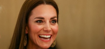 Duchess Kate wore green Edeline Lee to a British Fashion Council event