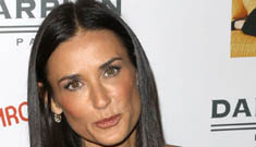 Demi Moore steps out looking her age, but only for a moment