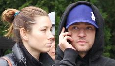 Justin Timberlake and Jessica Biel spotted out together in Vancouver