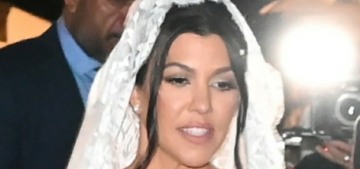 Kourtney Kardashian wore Dolce & Gabbana to her Portofino, Italy wedding
