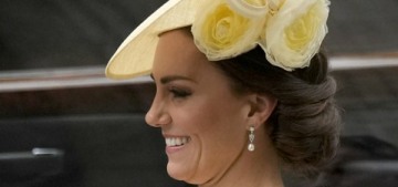Duchess Kate wore yellow Emilia Wickstead to the Jubilee church service