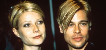 Brad Pitt & Gwyneth Paltrow gush over their love for each other to sell cashmere