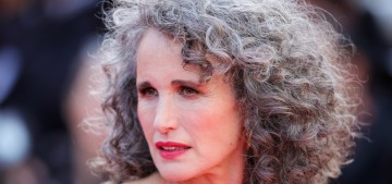 Andie MacDowell on deciding to go grey: ‘I felt that I would be happier’