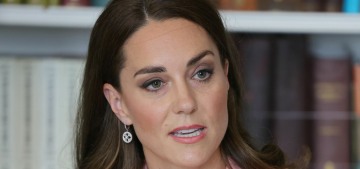 Duchess Kate wore a $2420 McQueen suit & $6000 in diamonds for her busywork