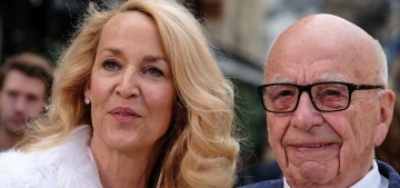 NYT: Rupert Murdoch, 91, and Jerry Hall, 65, are headed for a divorce