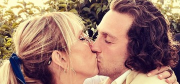 Sam & Aaron Taylor Johnson celebrated their 10th anniversary with a vow renewal