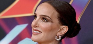 Natalie Portman wore a sparkly Celine to the ‘Thor: Love and Thunder’ premiere