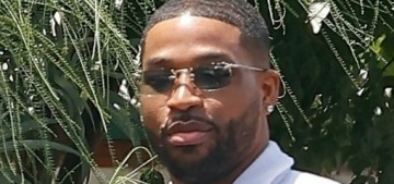 Tristan Thompson is vacationing in Mykonos in the company of multiple women