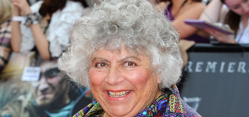 Actress Miriam Margolyes: Arnold Schwarzenegger farted in my face