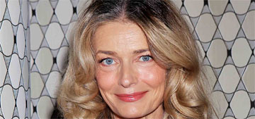 Paulina Porizkova sleeps on one side of the bed, is keeping the other side open
