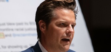 “Matt Gaetz has some very special thoughts on pregnancy & abortion” links