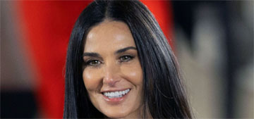 Demi Moore on her hair: ‘It’s stressful even having someone touch it’