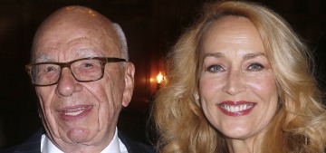 Jerry Hall & Rupert Murdoch quickly finalized their divorce: what did she get?