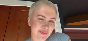 Ireland Baldwin shaved her head: ‘Do things that scare you’