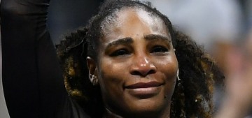 Serena Williams played her final professional match on Friday night