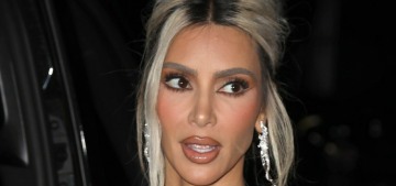 Kim Kardashian walked the Dolce & Gabbana runway during Milan Fashion Week