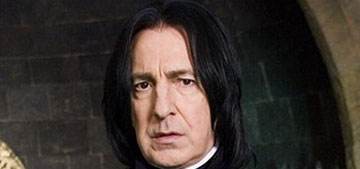 Alan Rickman almost quit Harry Potter after the second movie