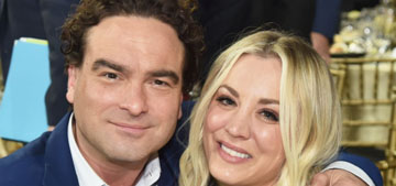 Kaley Cuoco & Johnny Galecki know when they fell for each other on ‘Big Bang Theory’