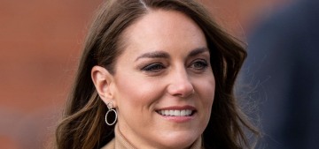 Princess Kate wore all-beige to some afternoon events in Scarborough