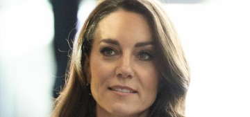 Princess Kate looked bored in Roland Mouret & Chanel in Somerville, Mass