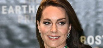 Princess Kate wore a Solace London greenscreen dress to Earthshot in Boston