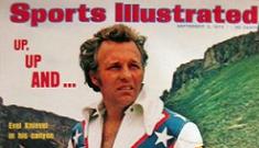 Evel Knievel going out in style