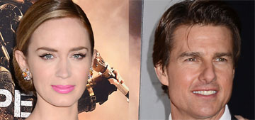 Emily Blunt complained to Tom Cruise and he told her to stop being a p-sy
