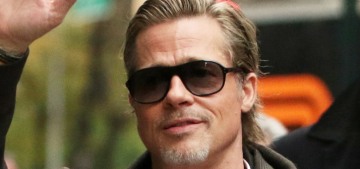 Brad Pitt & Ines de Ramon posed for some exclusive pics for his 59th birthday