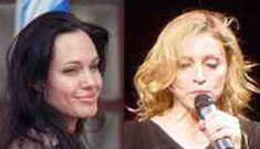 Madonna and Angelina pour their hearts out to each other over the phone