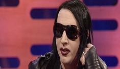 Marilyn Manson took ecstasy; ended up in a cage staring down a baboon