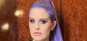Kelly Osbourne sounds mad that her mother revealed the birth of her child