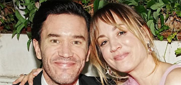 Kaley Cuoco & Tom Pelphrey had a huge baby shower with a drone show