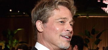 Brad Pitt looked especially pulled & tweaked at the 2023 Golden Globes