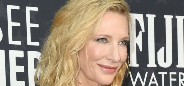 Cate Blanchett won the Critics Choice best actress gong, wore Max Mara