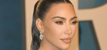 Kim Kardashian bought an amethyst cross necklace once worn by Princess Diana