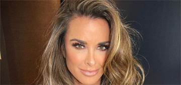 Kyle Richards says she didn’t lose weight using off label drug Ozempic