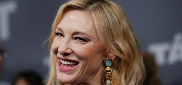 Cate Blanchett is tired, homesick & half-joking about retiring after ‘TAR’