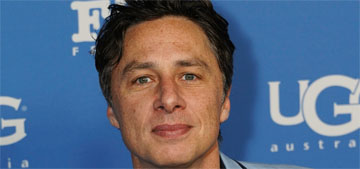 Zach Braff: ‘I’ve been in therapy on and off my whole life’