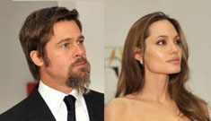 Brad Pitt & Angelina Jolie step out together for a MoCA event
