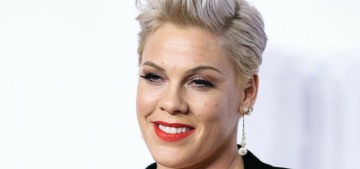 Pink didn’t picture having kids because ‘I was terrified I would be a terrible mother’