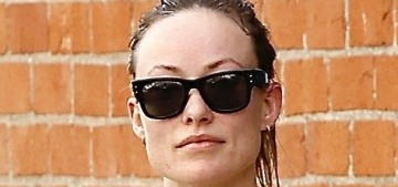 Olivia Wilde is ‘focused on her kids’ & she’s still ‘good friends’ with Harry Styles