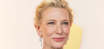 Cate Blanchett lost in Louis Vuitton at the Oscars: frumpy or interesting?